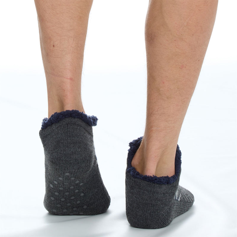 Pierre Roche Mens Sherpa Lined Ankle Socks