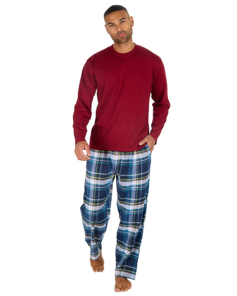 Cargo Bay Mens Loose Leg Flannel Pyjamas