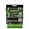 Boys 3 Pack Graffiti Print Boxers