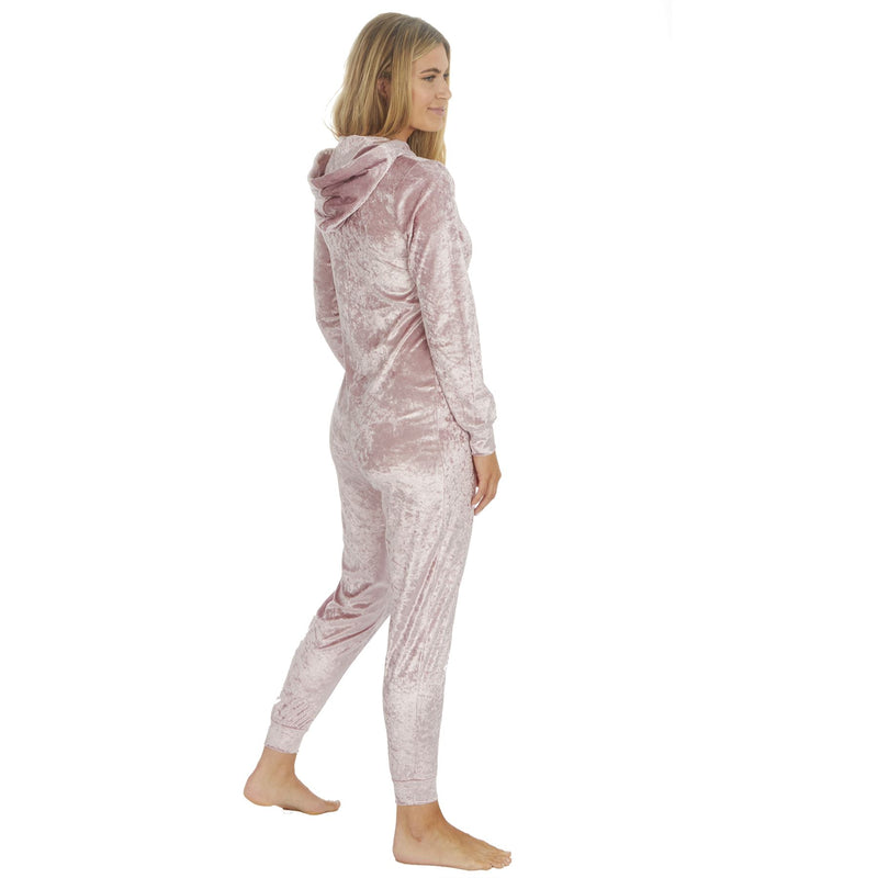 Forever Dreaming Womens Crushed Velvet Onesie