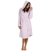 Forever Dreaming Womens Hooded Towelling Bathrobe