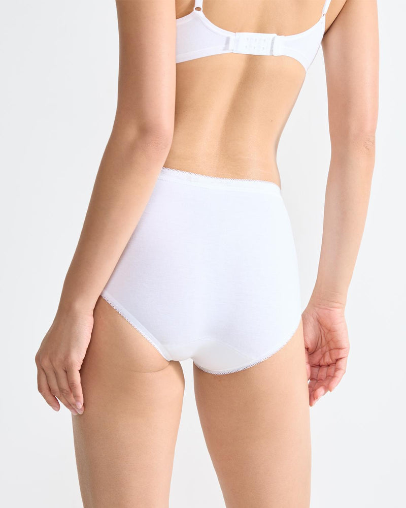 Sloggi Womens Basic+ Cotton Midi Brief