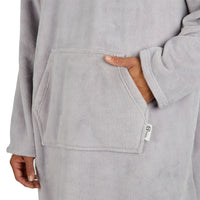 Huggable Adults Plain Oversized Fleece Hoodie