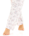 La Marquise Womens Floral Cuddleknit Jersey Pyjamas