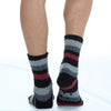 Pierre Roche Mens 4 Pack Striped Lounge Socks