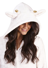 Loungeable Womens White Giraffe Onesie