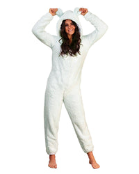 Loungeable Womens Mint Teddy Onesie