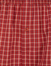 Walker Reid Mens 100% Woven Cotton Check Pyjamas