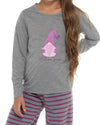 Follow That Dream Girls Gnome Jersey & Fleece Pyjamas