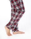 Slenderella Womens Cotton Tartan Check Tailored Pyjamas