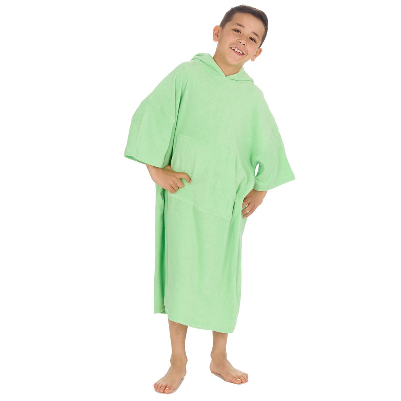 Huggable Kids Hooded Towelling Poncho