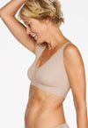 Naturana Womens Front Fastening Wireless Bra