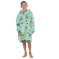 Huggable Kids Mint Brunch Snuggle Hoodie