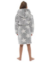 Slumber Hut Girls Star Print Borg Dressing Gown