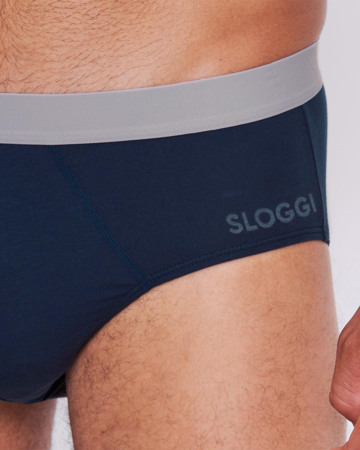 Sloggi Mens 2 Pack Cotton Go ABC 2.0 Brief