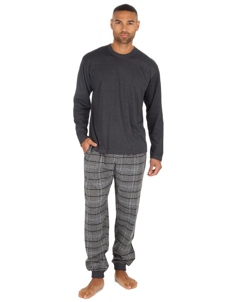 Cargo Bay Mens Cuff Leg Flannel Pyjamas