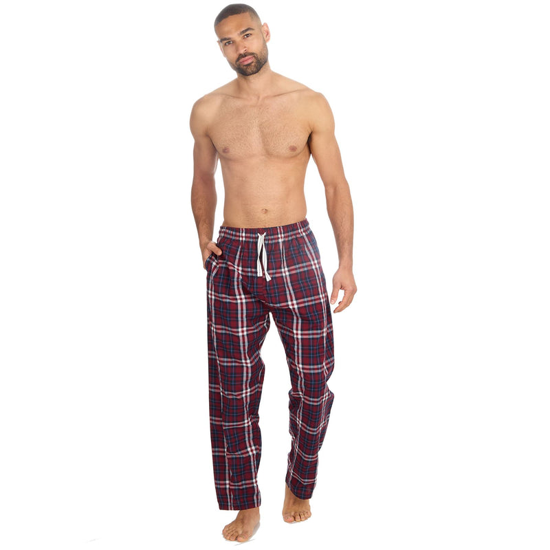 Cargo Bay Mens Check Lounge Pants