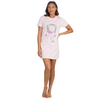 Forever Dreaming Womens Pink Dreamcatcher Nightie