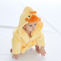 Babytown Yellow Duck Fleece Dressing Gown