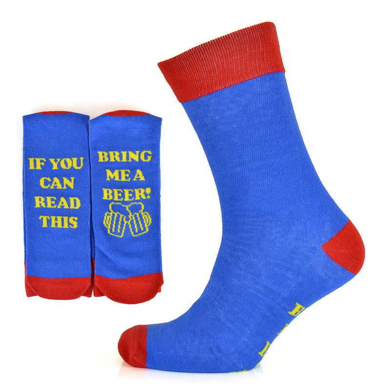 Tom Franks 3 Pairs Mens Novelty Slogan Sole Socks