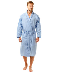 Haigman Mens Poly Cotton Dressing Gown