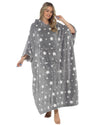 Undercover Womens Oversized Hooded Blanket Poncho