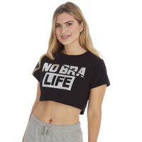 Forever Dreaming Womens "No Bra Life" Short Pyjamas