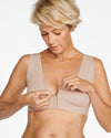 Naturana Womens Front Fastening Wireless Bra