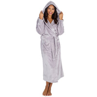 Forever Dreaming Womens Shimmer Fleece Dressing Gown