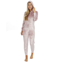 Forever Dreaming Womens Crushed Velvet Onesie