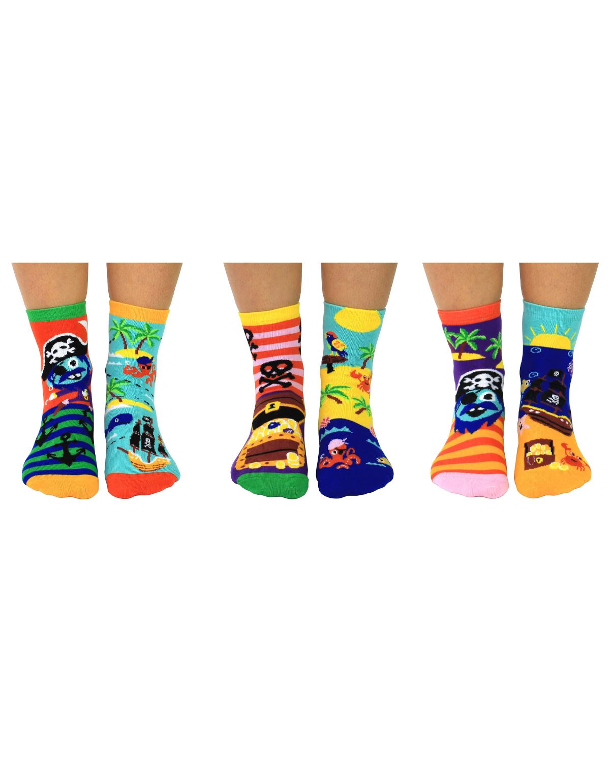 United Oddsocks Boys Captain Oddsocks Socks Gift Box