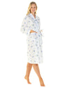 La Marquise Womens Wallflower Woven Robe