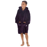 Huggable Kids Plush Fleece Oversized Snuggle Hoodie