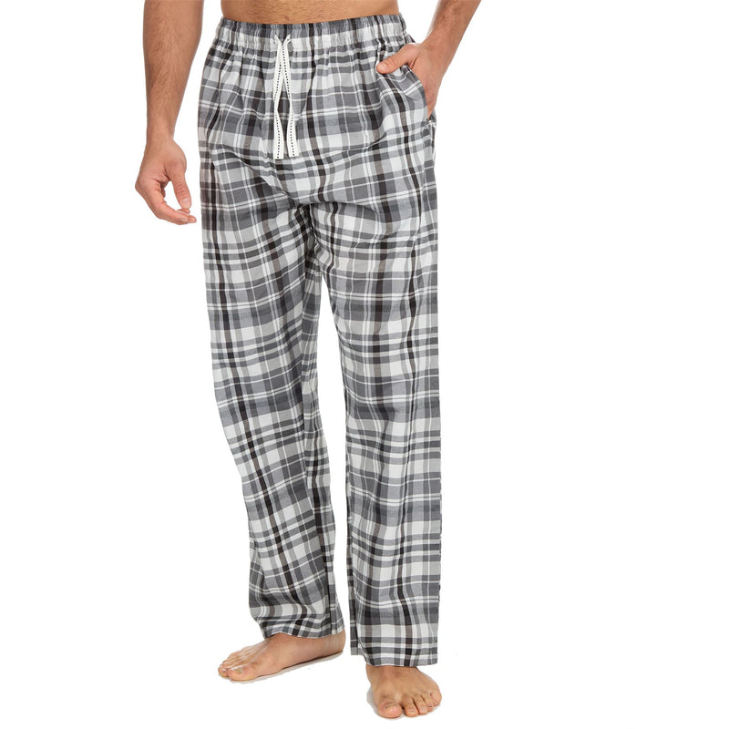 Cargo Bay Mens Check Lounge Pants