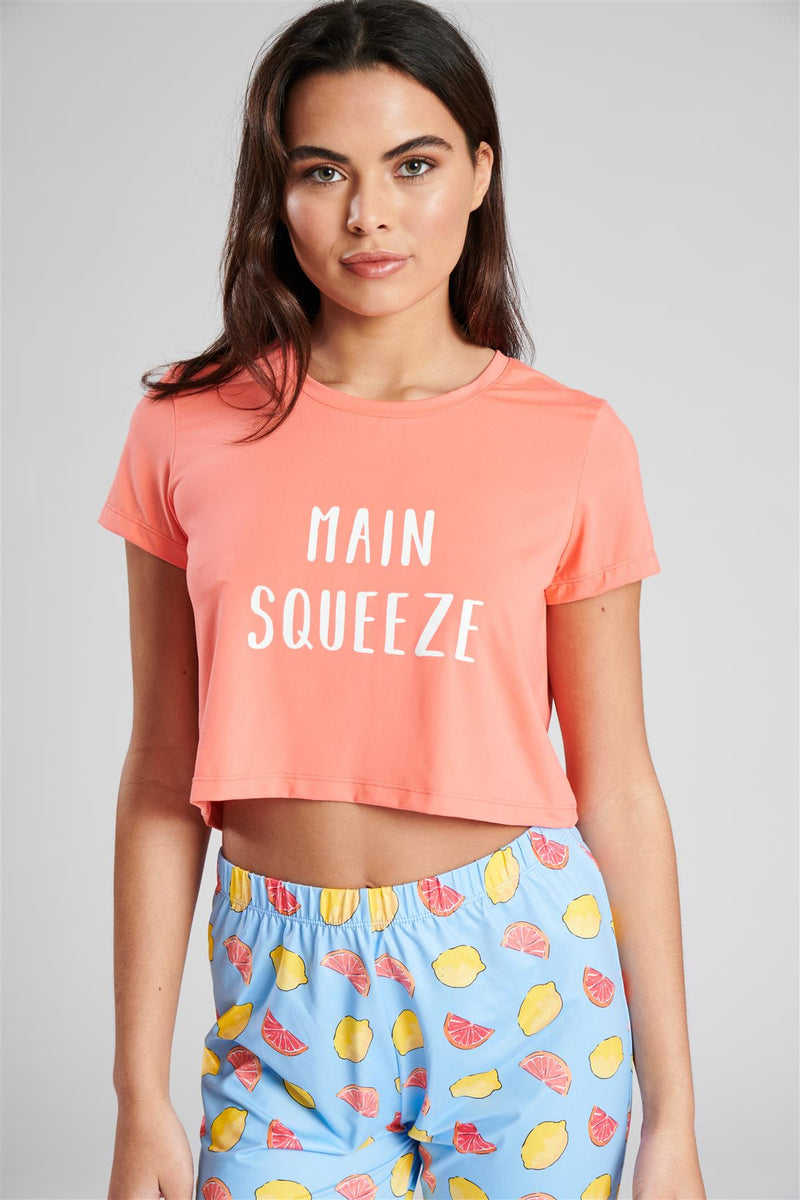 Loungeable Womens Main Squeeze Pyjamas