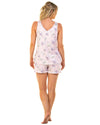 La Marquise Womens Orchid Silkyknit Short Pyjamas