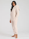 Loungeable Womens XL Ears Sherpa Teddy Onesie