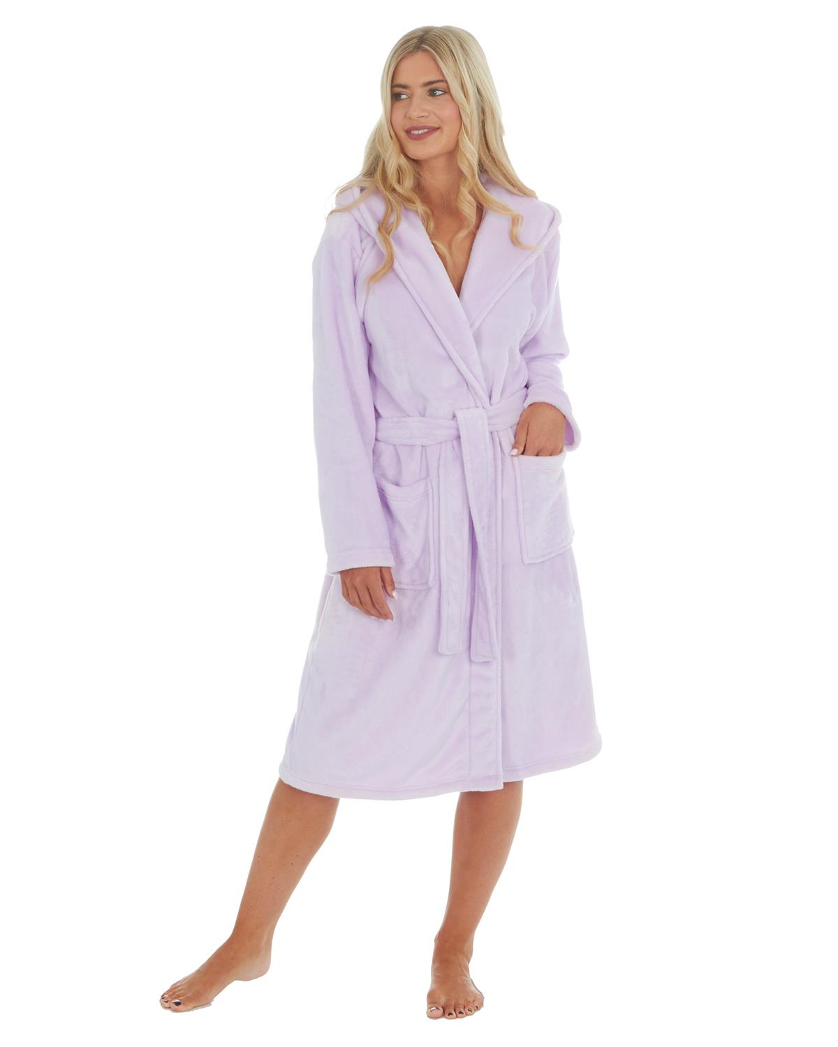 Forever Dreaming Womens Hooded Dressing Gown