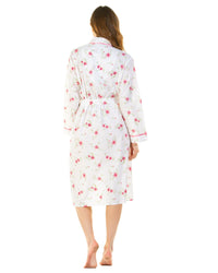 La Marquise Womens Wallflower Woven Robe