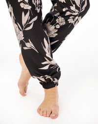 Gaspé Womens Satin Floral Pyjamas