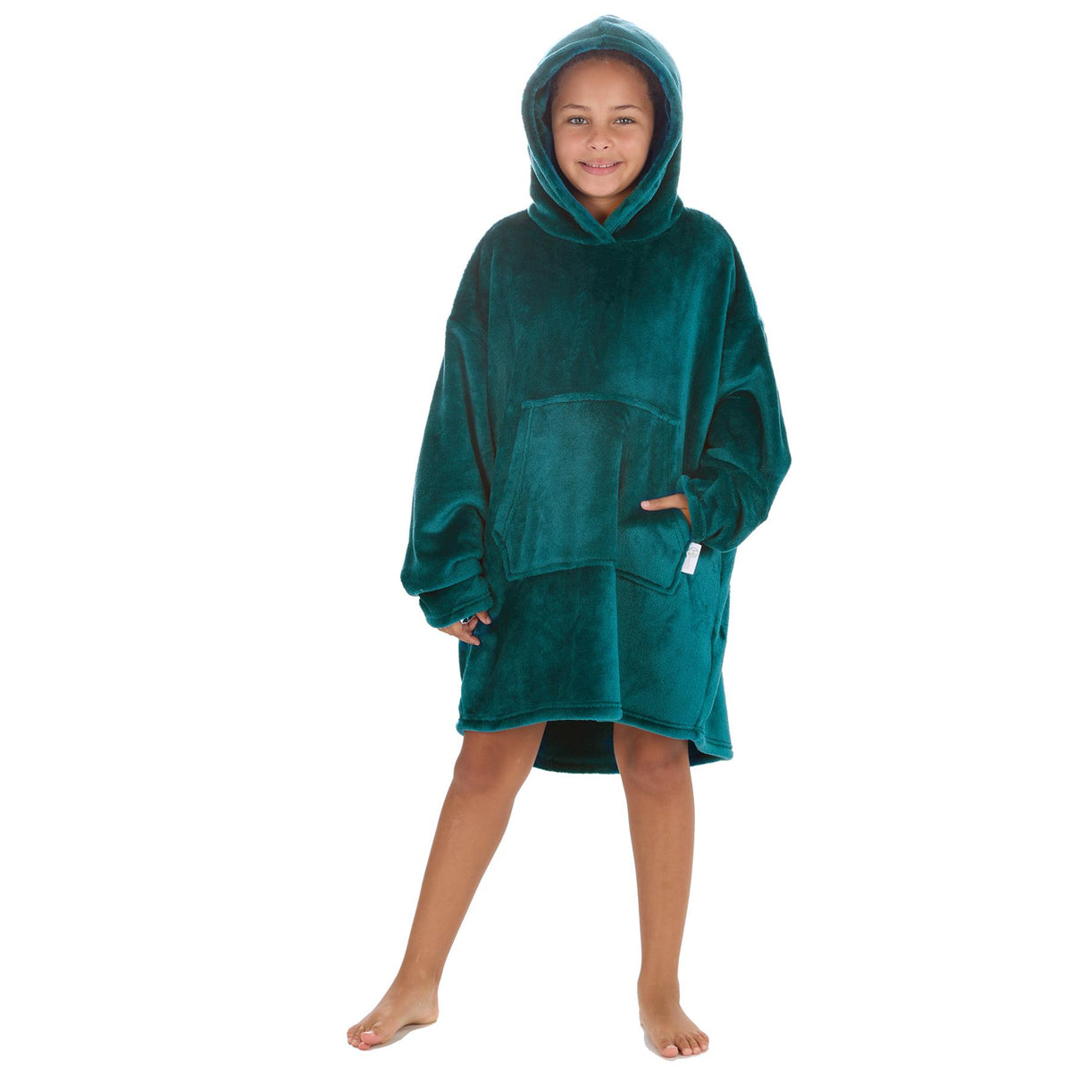 Huggable Kids Plush Fleece Oversized Snuggle Hoodie