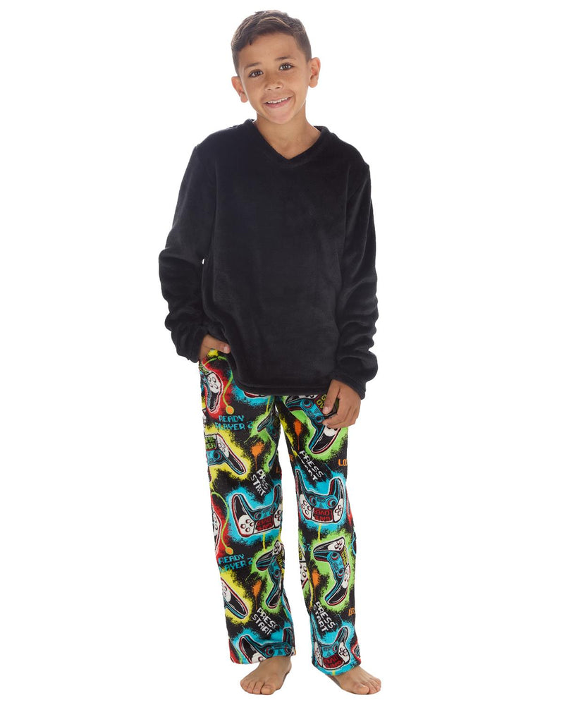 Cargo Bay Boys Polished Fleece Gaming Pyjamas