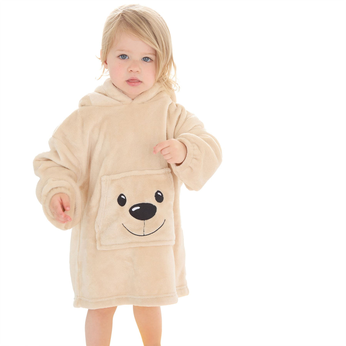 Huggable Infants Oversized Animal Snuggle Hoodie