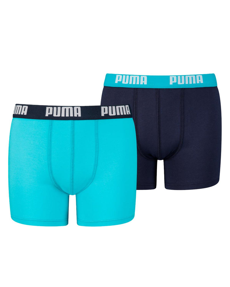 Puma Boys 2 Pack Cotton Basic Boxer Short