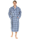 Haigman Mens 100% Poplin Cotton Dressing Gown