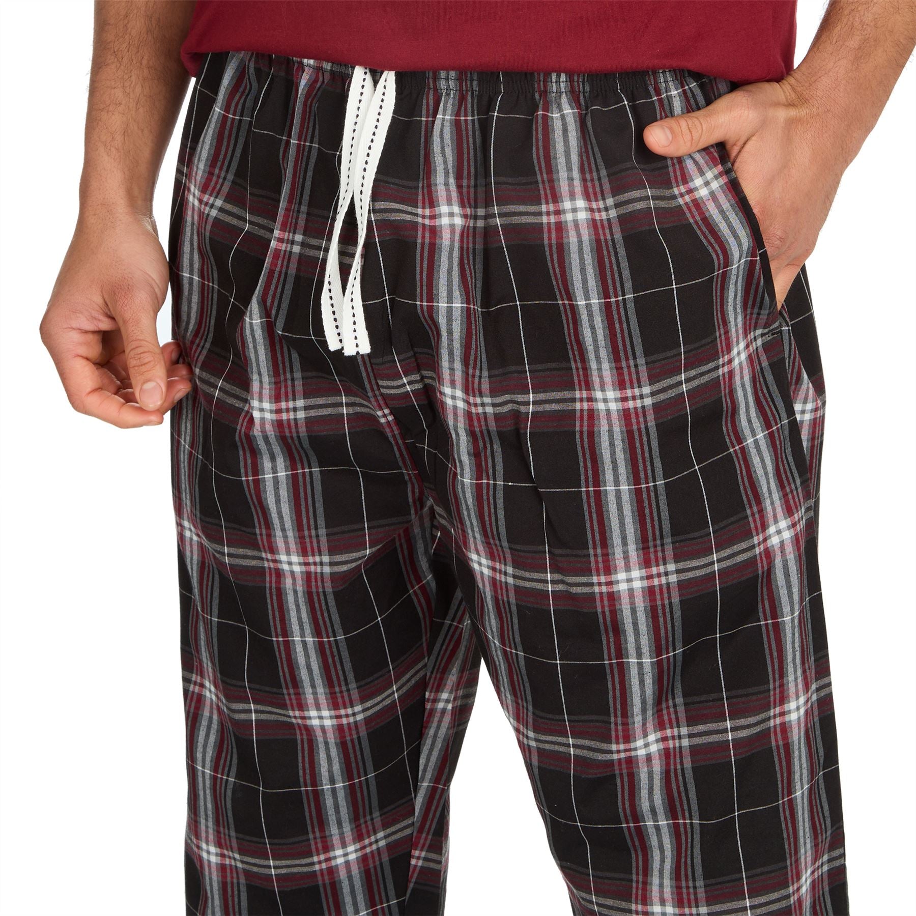 Cargo Bay Mens Short Sleeve Check Pyjamas