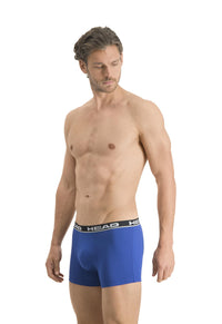 HEAD Mens 2 Pack Cotton Boxer Shorts