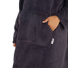 Huggable Adults Plain Oversized Fleece Hoodie