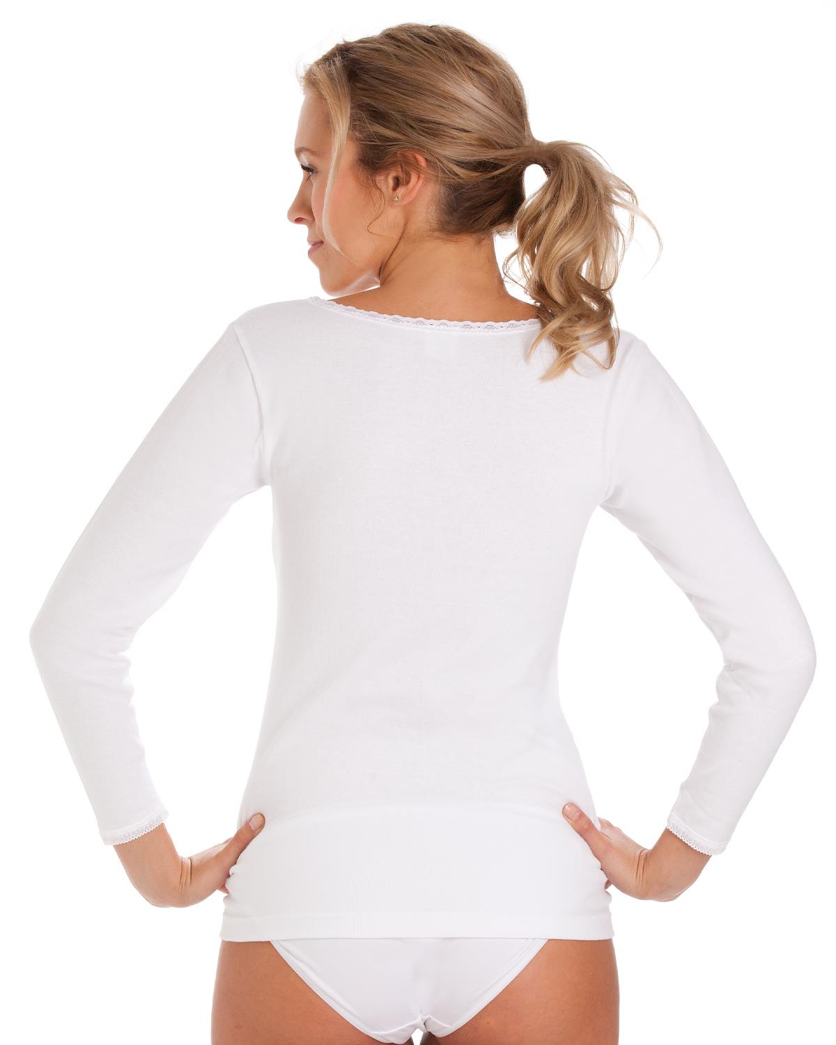 La Marquise Womens 2 Pack Thermal Long Sleeve Top