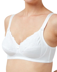 Marlon Womens Embroidered Non-Wired Bra